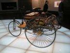 1896 da Carl Benz in Mannheim sehrinde ürettigi ilk otomobil