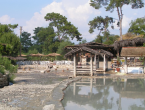 Der Sage nach sieht man 10 Jahre jünger aus, wenn man in dem Schlambad in Dalyan badet.